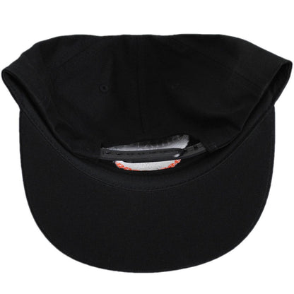 BRIXTON HATS | Waller Cotton HP Snapback Baseball Cap | 201876 | under | BLACK