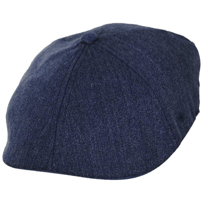 Kangol | Wool Blend Flexfit 504 Ivy Cap | 160833 | lead | DENIM