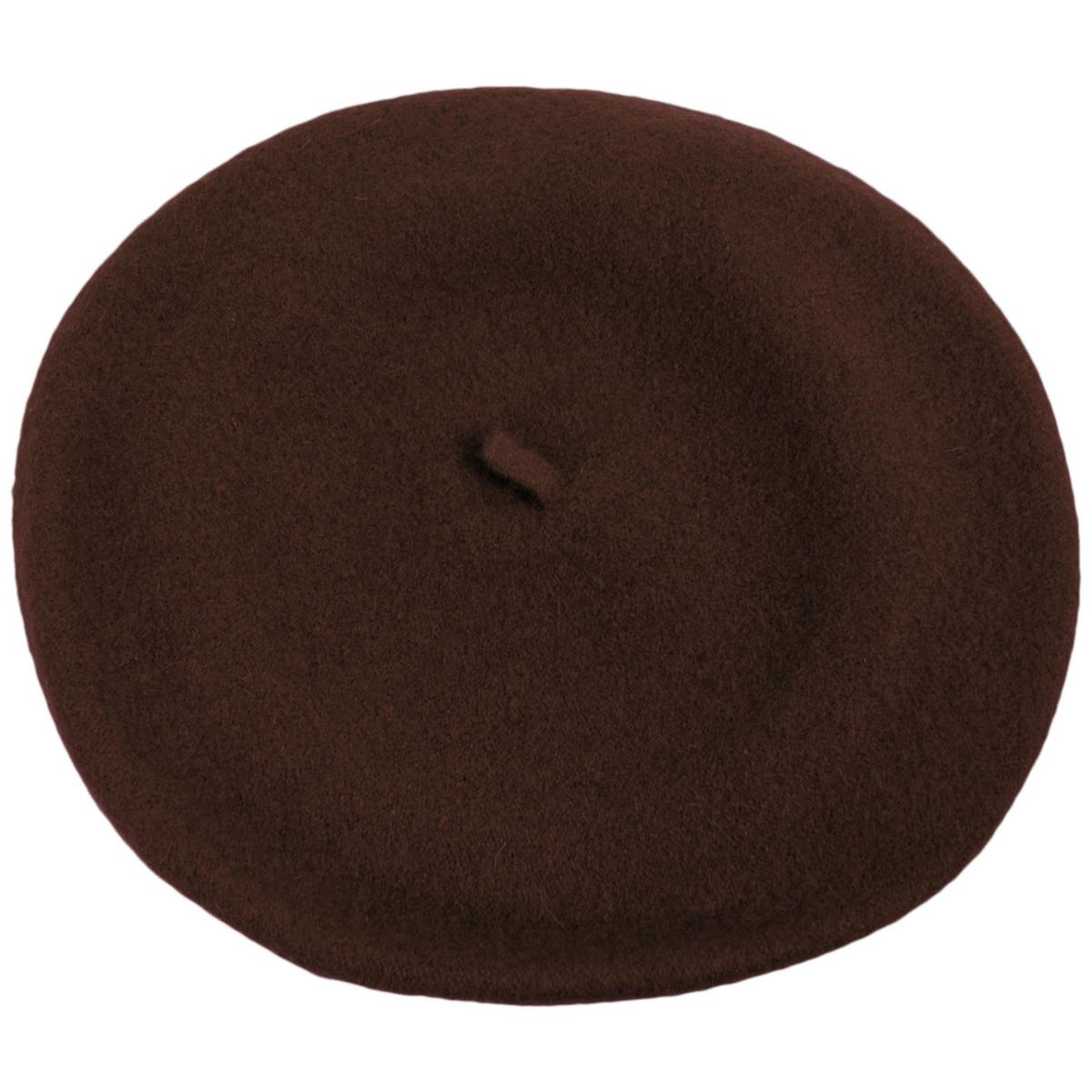 Village Hat Shop | Wholesale Wool Fashion Beret B2B Pre-Pack | B2B152500 | top | BROWN