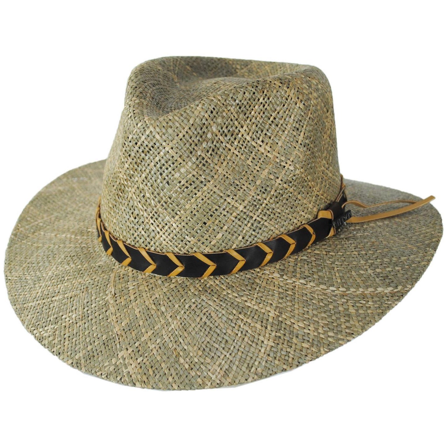 Stetson | Alder Seagrass Straw Outback Hat | 126952 | lead | WHEAT