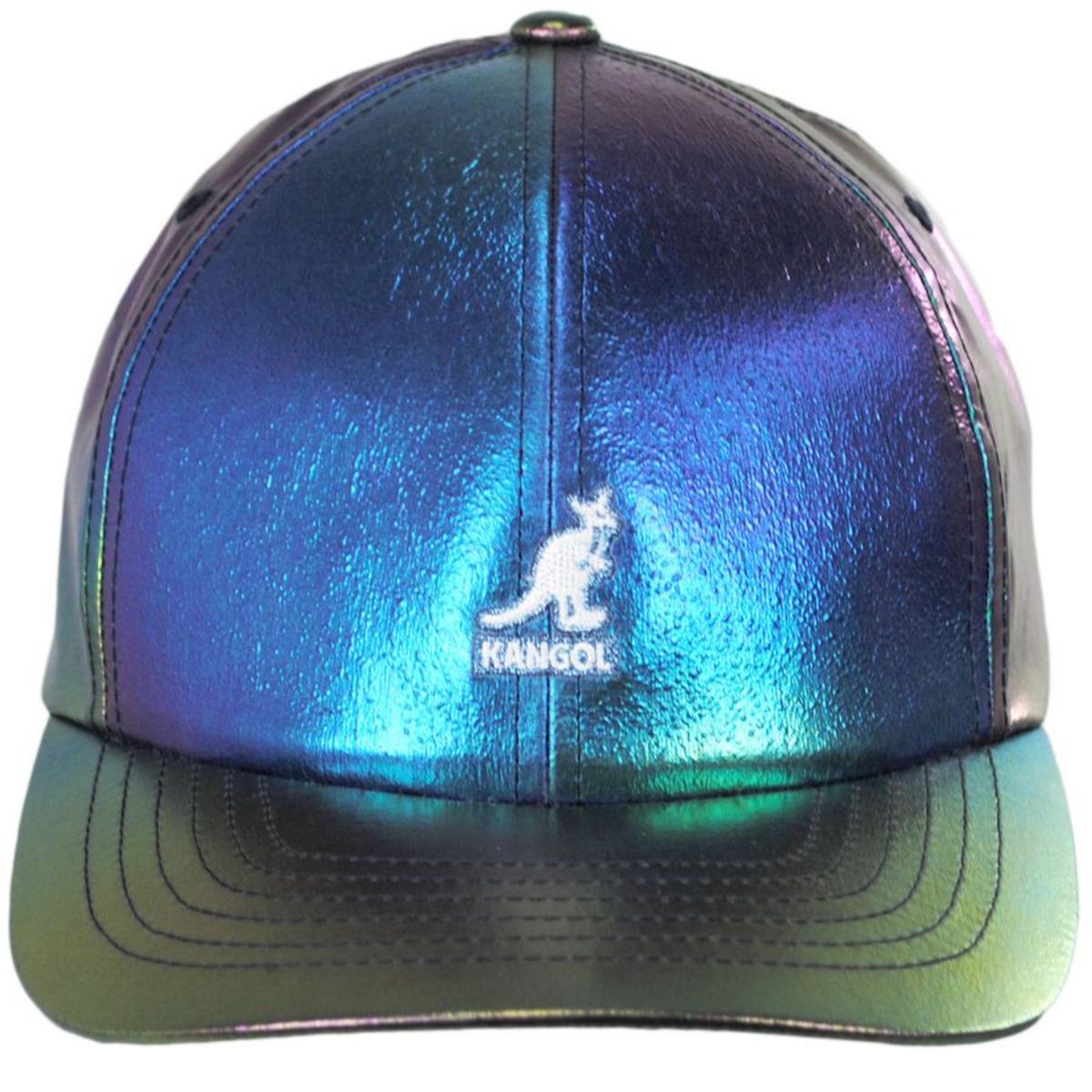 Kangol | Foiled Irisdescent Baseball Cap Dad Hat | 201190 | front | GALAXY
