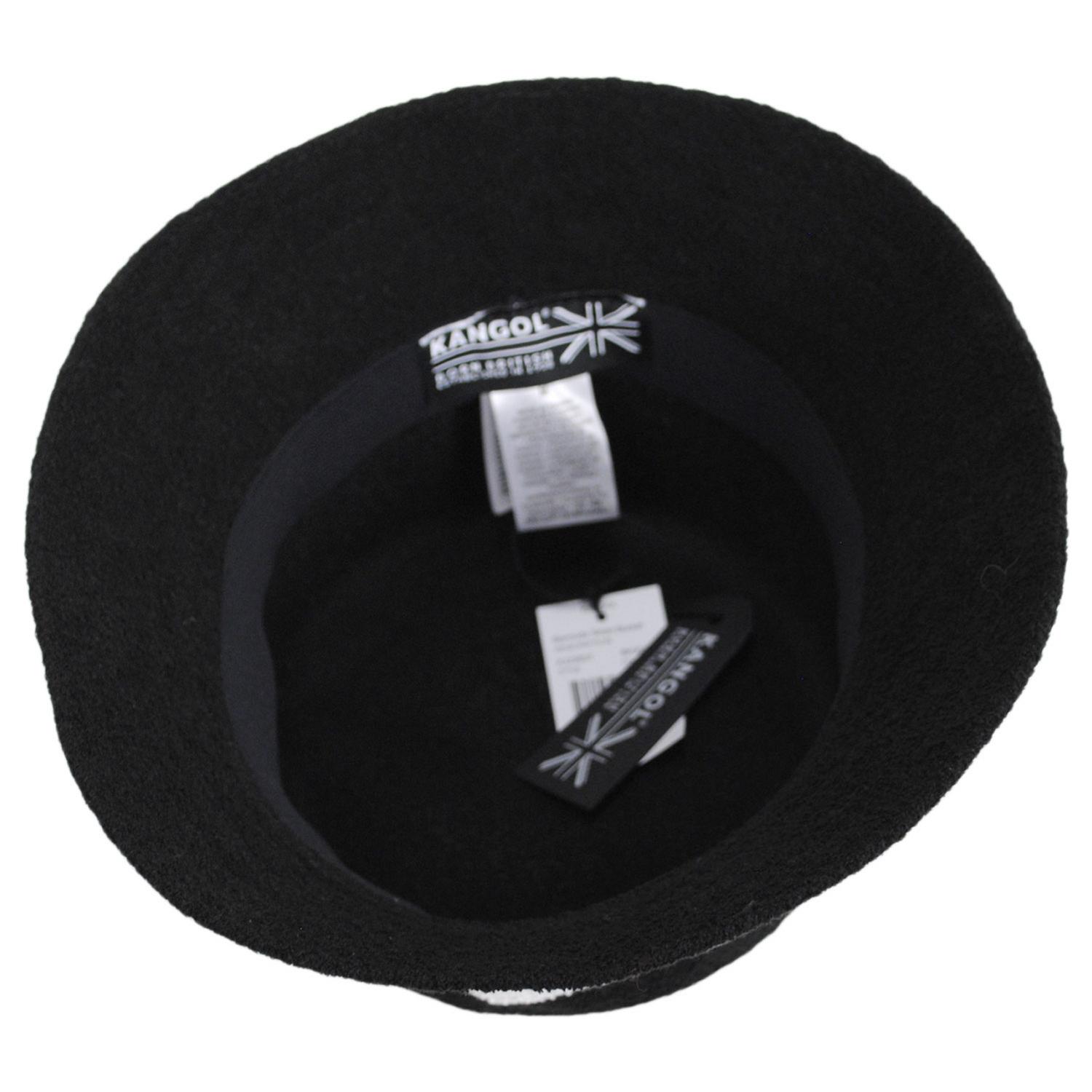 Kangol | Bermuda Stripe Bucket Hat | 185729 | under | BLACK