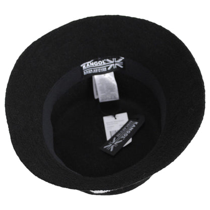 Kangol | Bermuda Stripe Bucket Hat | 185729 | under | BLACK