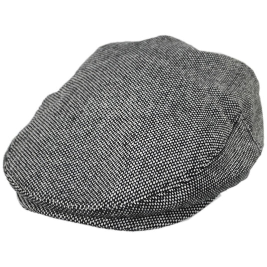 Jaxon Hats | Wholesale Marl Tweed Wool Blend Ivy Cap B2B Pre-Pack | B2B167751 | lead | BLACK