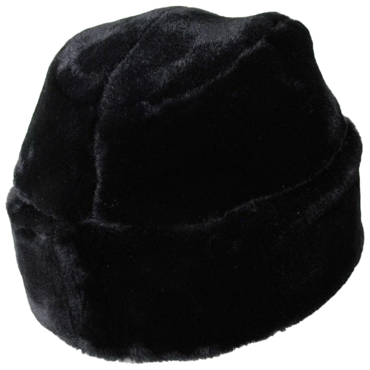 Jaxon Hats | Cossack Faux Fur Hat | 499984 | lead | BLACK