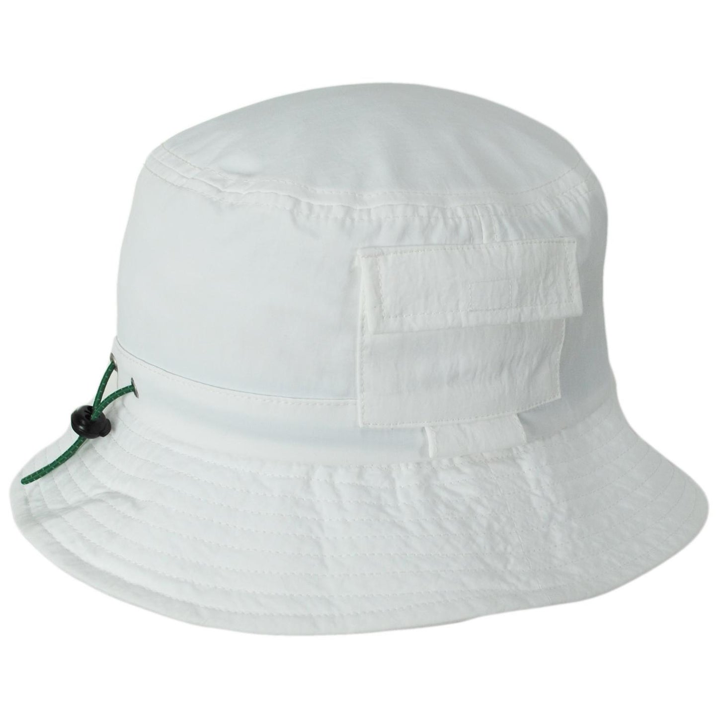 Kangol | Kangolf Nylon Lahinch Bucket Hat | 185842 | profile | WHITE