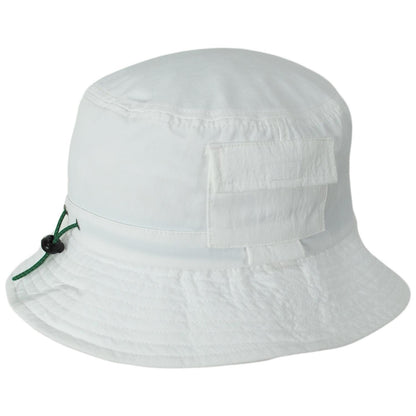 Kangol | Kangolf Nylon Lahinch Bucket Hat | 185842 | profile | WHITE