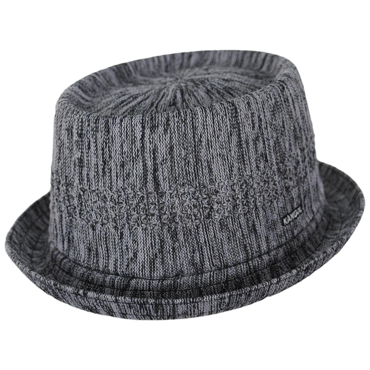 Kangol | Color Burst Ventair Mowbray Pork Pie Hat | 185822 | lead | BLACK GRADIENT
