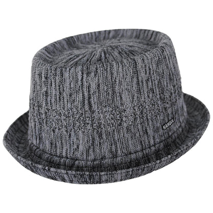 Kangol | Color Burst Ventair Mowbray Pork Pie Hat | 185822 | lead | BLACK GRADIENT