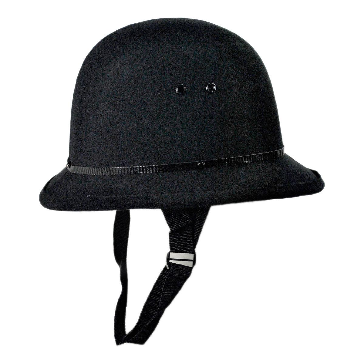 Village Hat Shop | Wholesale UK Bobby Helmet B2B Pre-Pack | B2B155804 | profile | BLACK