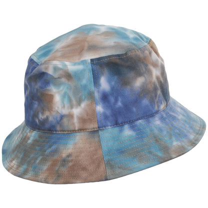 Kangol | Tie Dye Cotton Bucket Hat | 185791 | profile | EARTH TONE