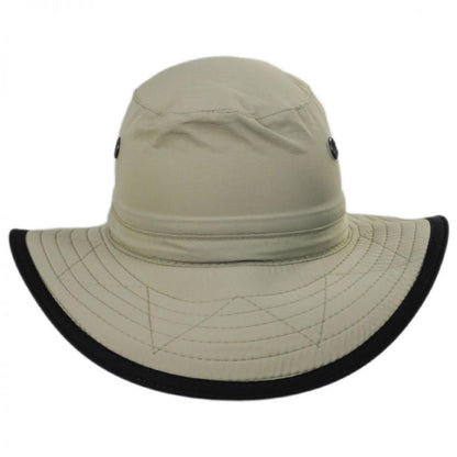 Dorfman Pacific | Jetty Supplex Booney Hat | 400230 | front | KHAKI