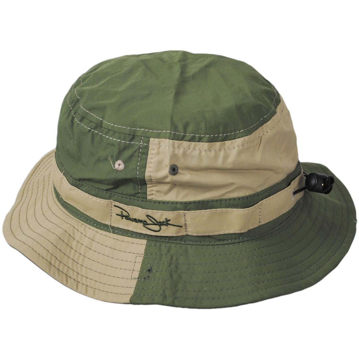 Panama Jack | Kid's Copper Nylon Boonie Hat | 508205 | profile | OLIVE