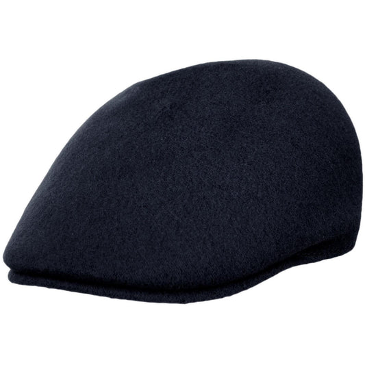 Kangol | Seamless Wool 507 Ivy Cap | 160925 | lead | BLACK/GOLD