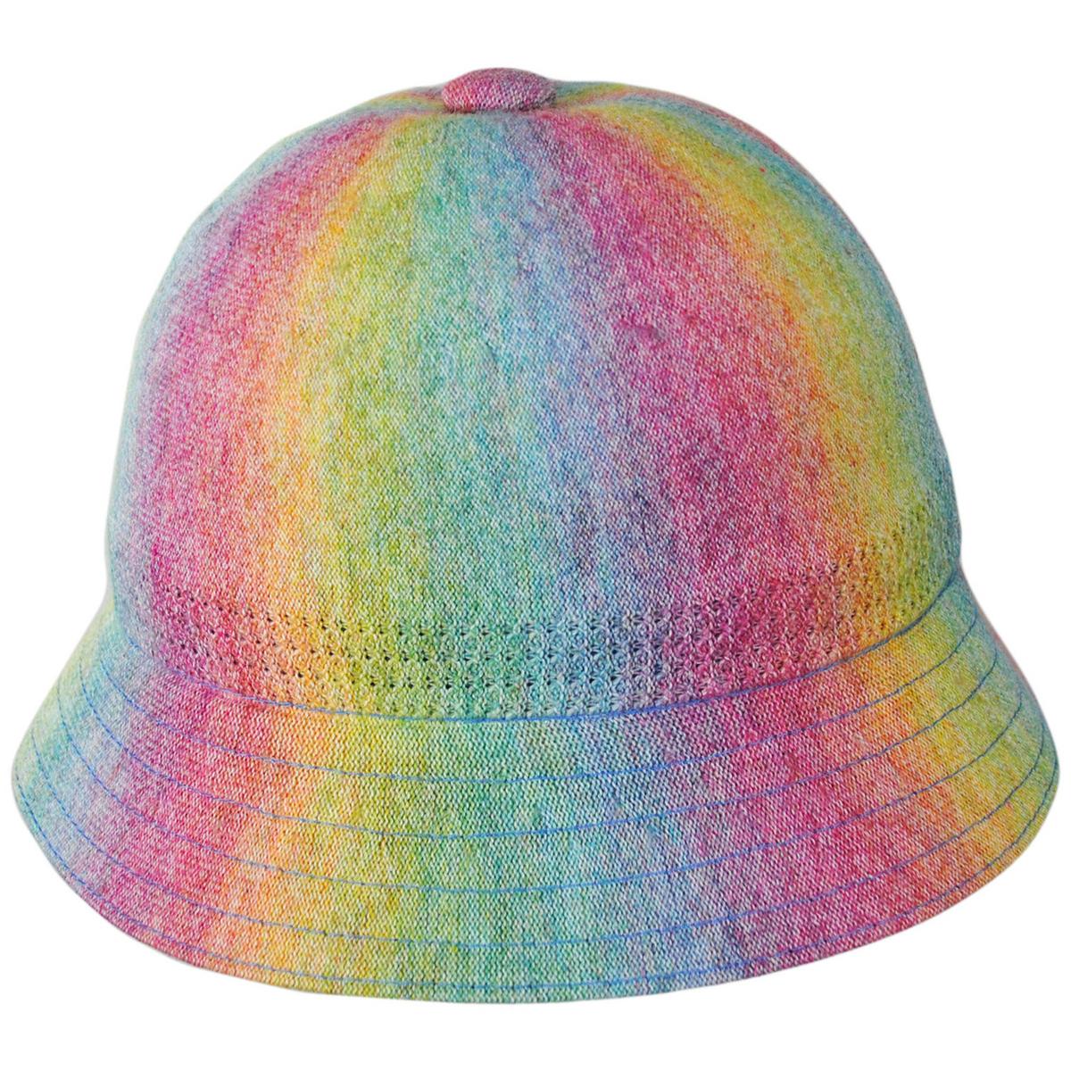 Kangol | Rainbow Ventair Casual Bucket Hat | 185832 | profile | RAINBOW MULTI