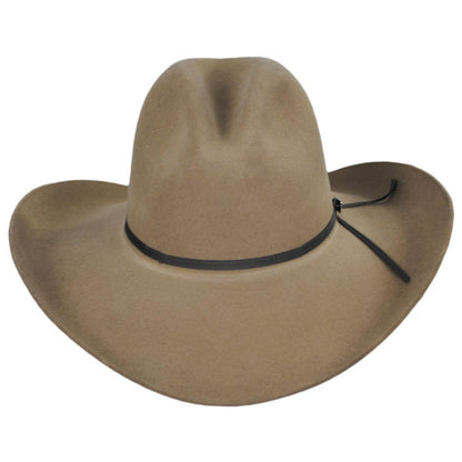 Stetson | John Wayne Peacemaker Wool Felt Western Hat | 130671 | front | STONE