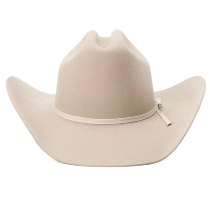 Seager | Longhorn Wool Felt Western Hat | 136404 | front | STONE