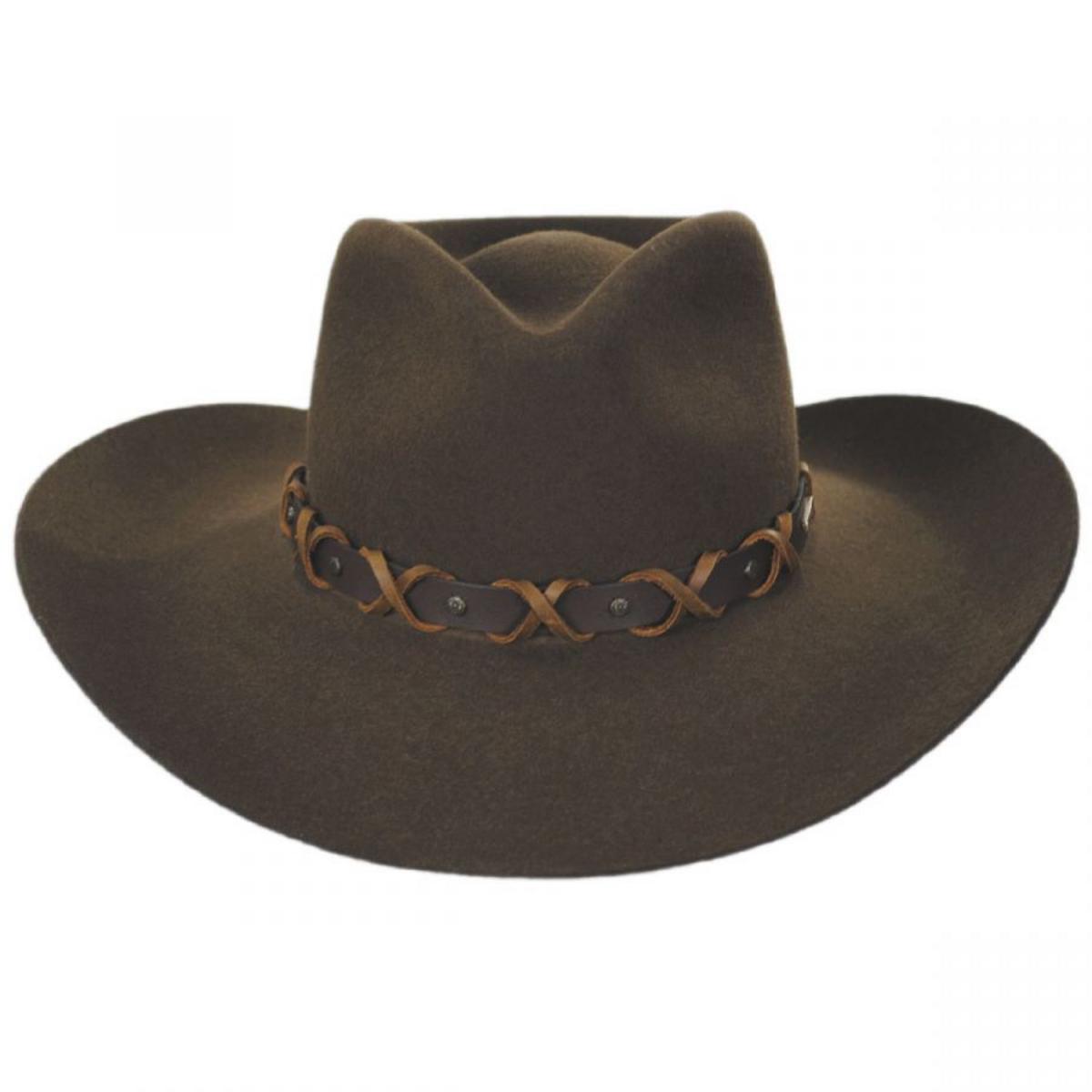 Stetson | John Wayne Blackthorne Wool Felt Western Hat | 130702 | front | KHAKI