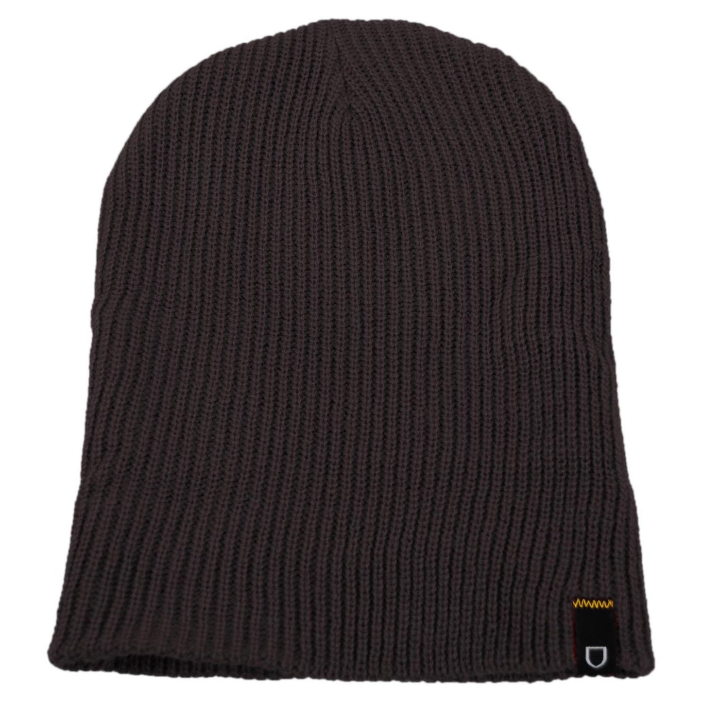 BRIXTON HATS | Heist Knit Beanie Hat | 502706 | front | WALNUT BROWN
