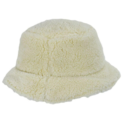 BRIXTON HATS | Petra Sherpa Reversible Bucket Hat | 185539 | under | MILITARY OLIVE/DOVE