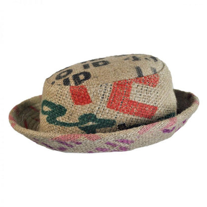 Hills Hats of New Zealand | Havana Coffee Works Jute Pork Pie Hat | 147607 | profile | MULTI
