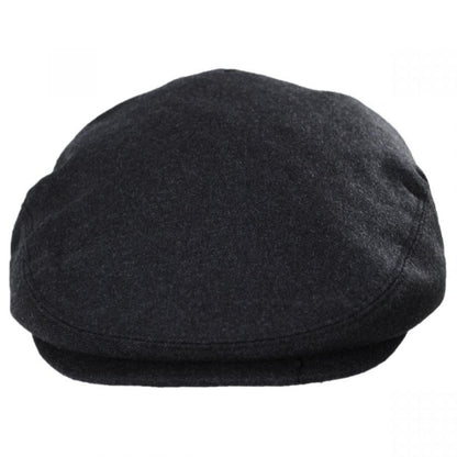 Baskerville Hat Company | Hampstead Japanese Wool Ivy Cap | 167651 | front | CHARCOAL