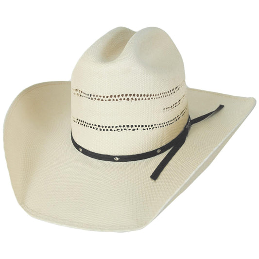 Bailey Western | Chino Bangora Straw Western Hat | 127948 | lead | IVORY
