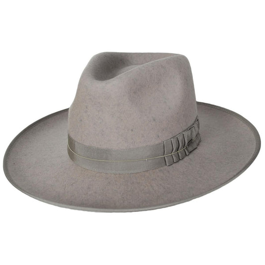 BRIXTON HATS | Reno Wool Felt Fedora Hat - Oatmeal | 135651OAT | lead | OATMEAL
