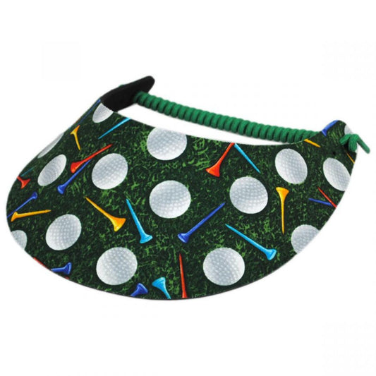 The Incredible Sunvisor | Springlace Golf Sunvisor | 196354 | lead | GREEN