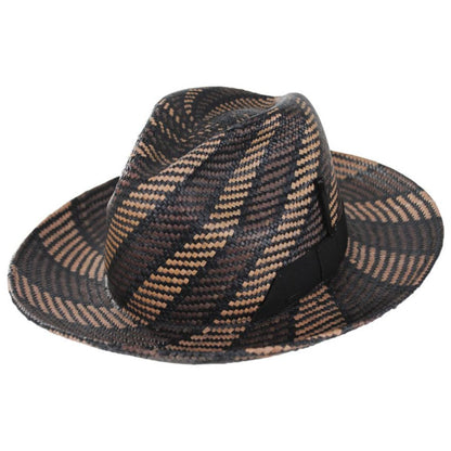 Bailey 1922 | Giles Panama Straw Fedora Hat | 127734 | lead | OAK