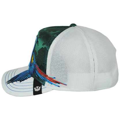 Goorin Bros | Honduras Macaw Jacquard Mesh Trucker Snapback Baseball Cap | 200761 | profile | BLANK