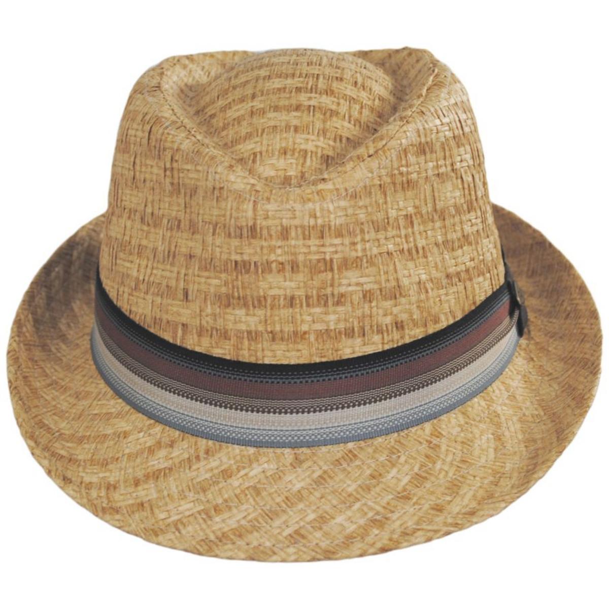 Panama Jack | Bonito Toyo Straw Fedora hat | 126080 | front | TEA
