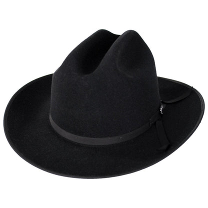 Stetson | Open Road 6X Fur Felt Western Hat | 130620 | lead | BLACK