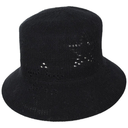 San Diego Hat Company | Estrella Cotton Knit Bucket Hat | 108659 | lead | BLACK