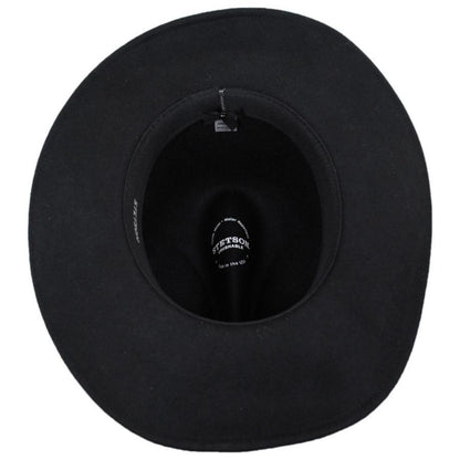 Stetson | Gus Crushable Wool Felt Western Hat | 130725 | under | BLACK