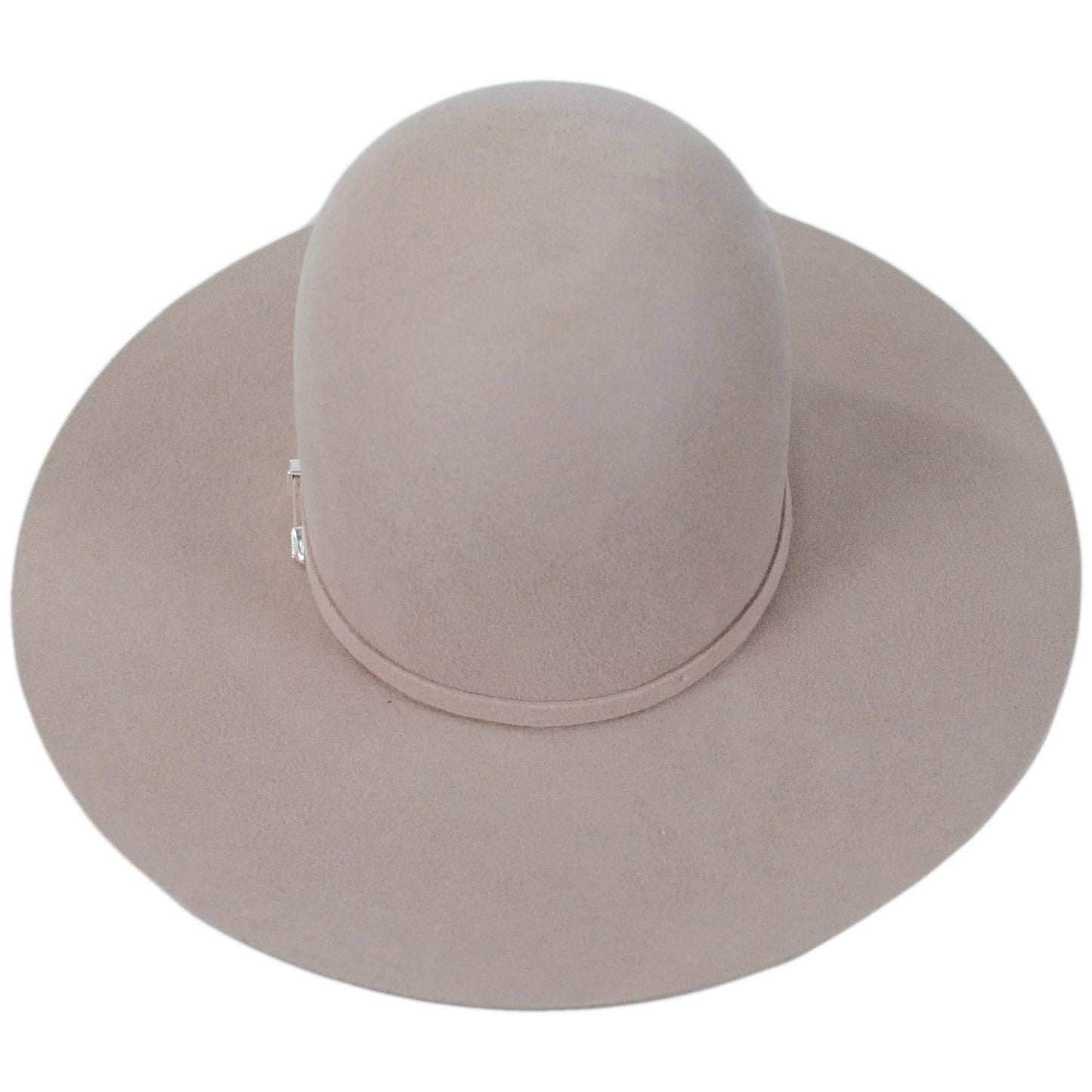 Bailey Western | Lightning Open Wool and Angora Felt Cowboy Hat | 130021 | top | SILVERBELLY