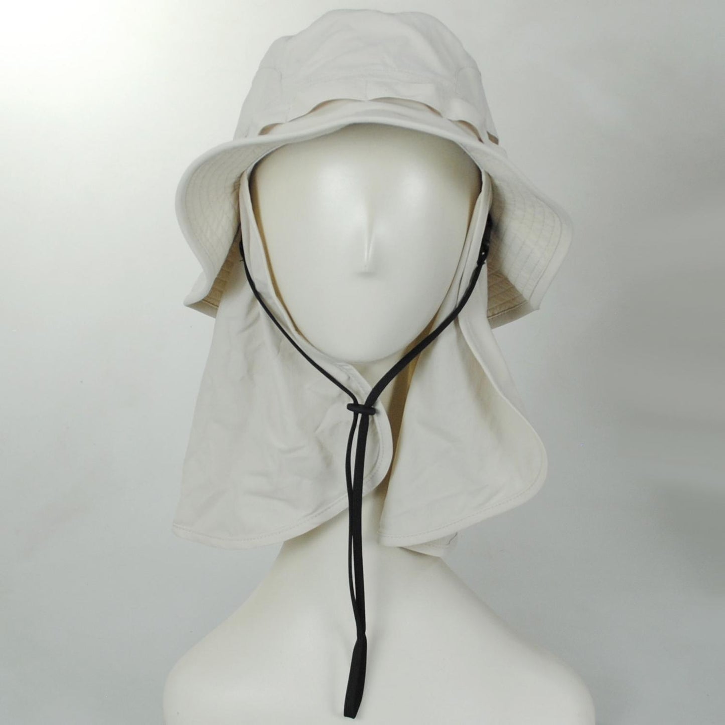 Tilley Endurables | Ultralight Packable Suncape Bucket Hat | 400856 | front | STONE
