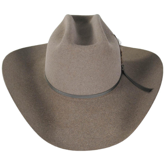 Stetson | Falcon 6X Fur Felt Western Hat | 130762 | front | STONE