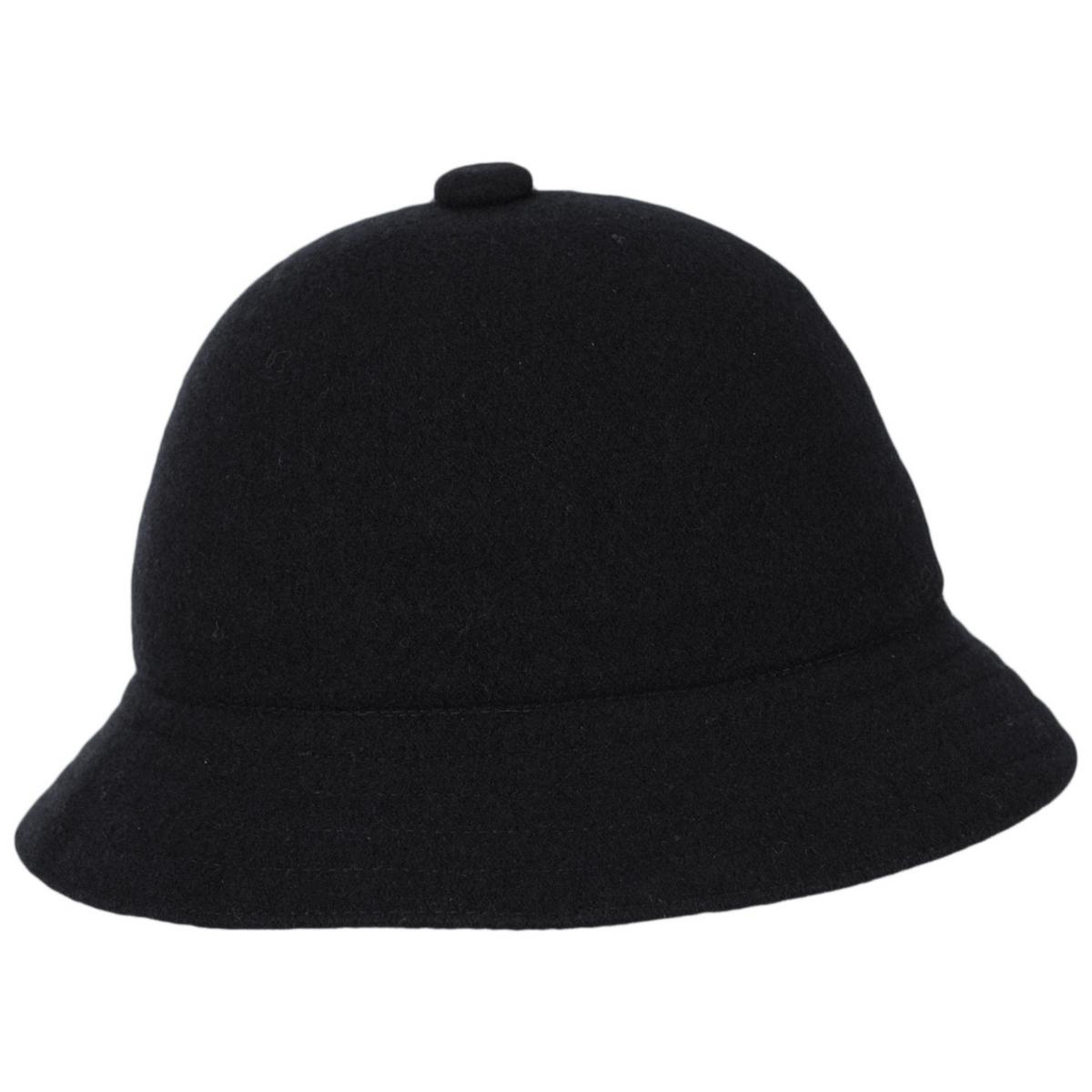 Kangol | Wool Casual Bucket Hat | 185808 | profile | BLACK