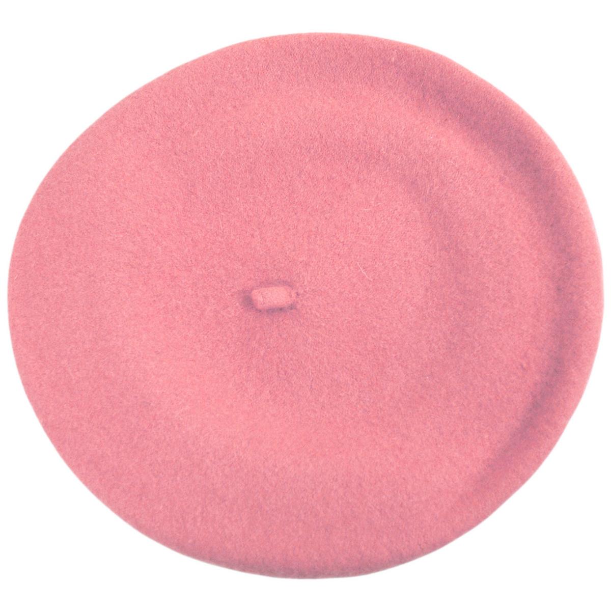 Village Hat Shop | Wholesale Wool Fashion Beret B2B Pre-Pack | B2B152500 | top | PINK