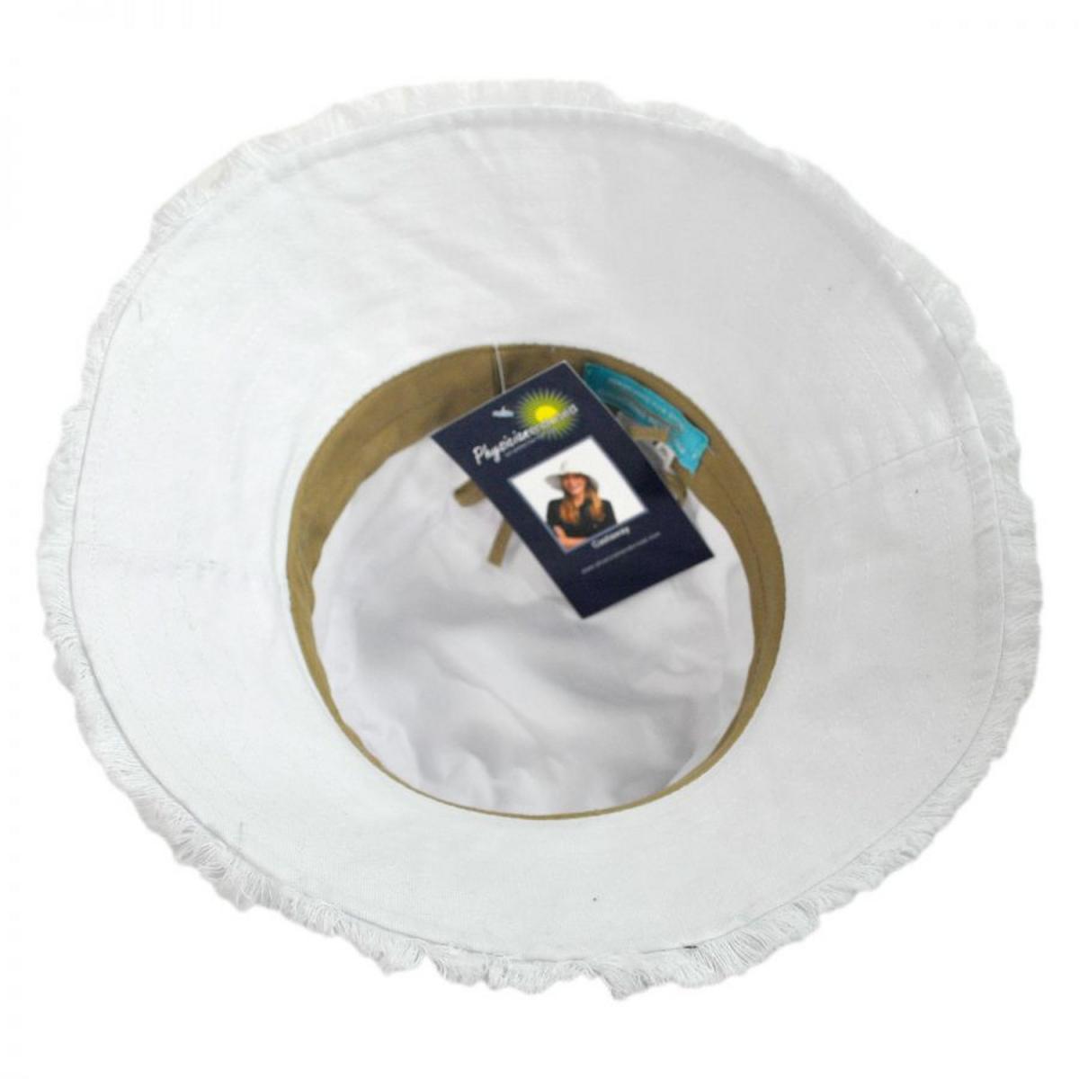 Physician Endorsed | Castaway Cotton Sun Hat | 108708 | under | WHITE