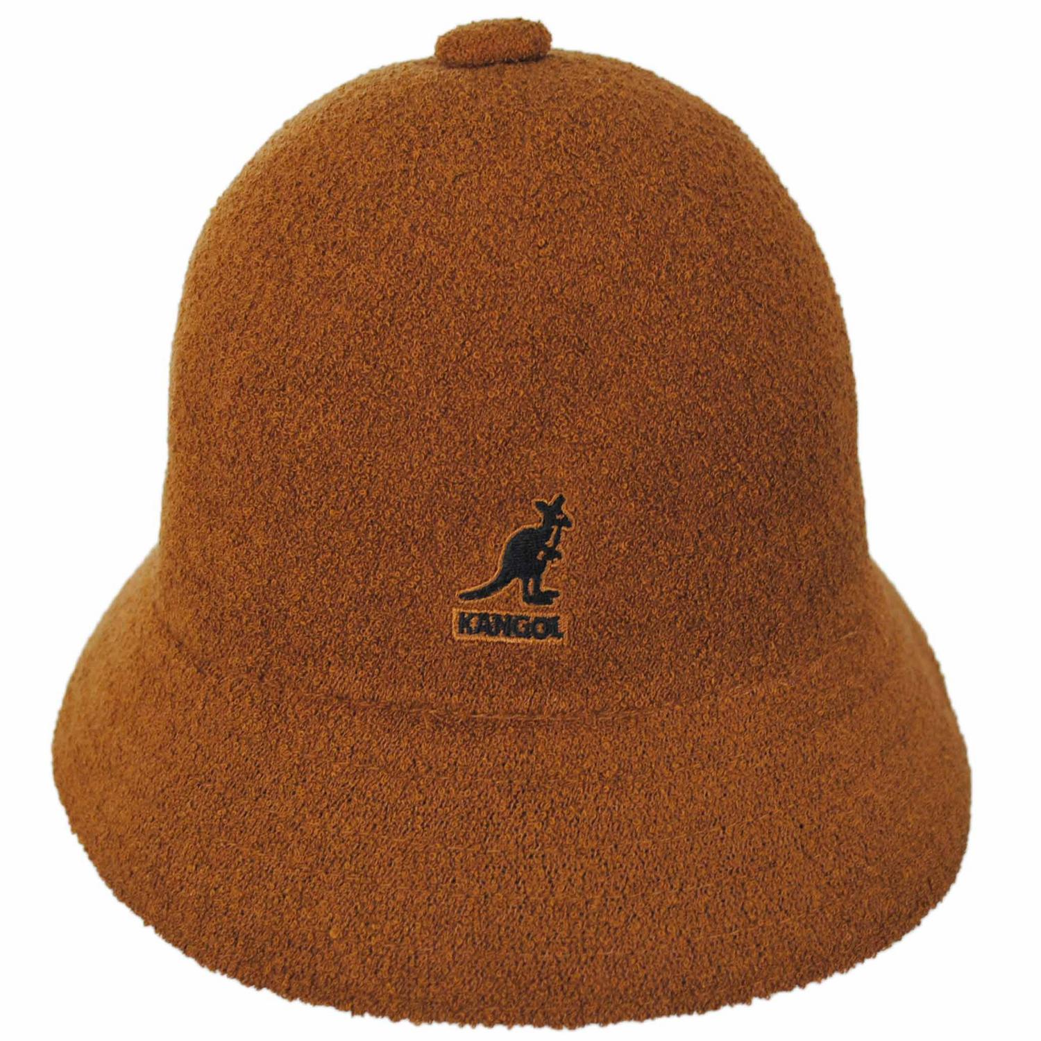 Kangol | Bermuda Casual Bucket Hat - Fashion Colors | 185700A | front | RUSTIC CARAMEL