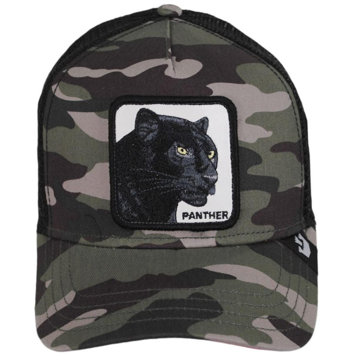 Goorin Bros | Black Panther Trucker Snapback Baseball Cap | 200437 | front | CAMOUFLAGE