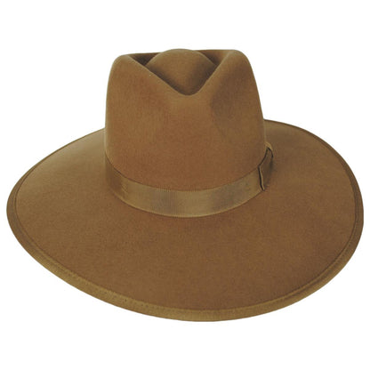 Jo Wool Felt Rancher Fedora Hat