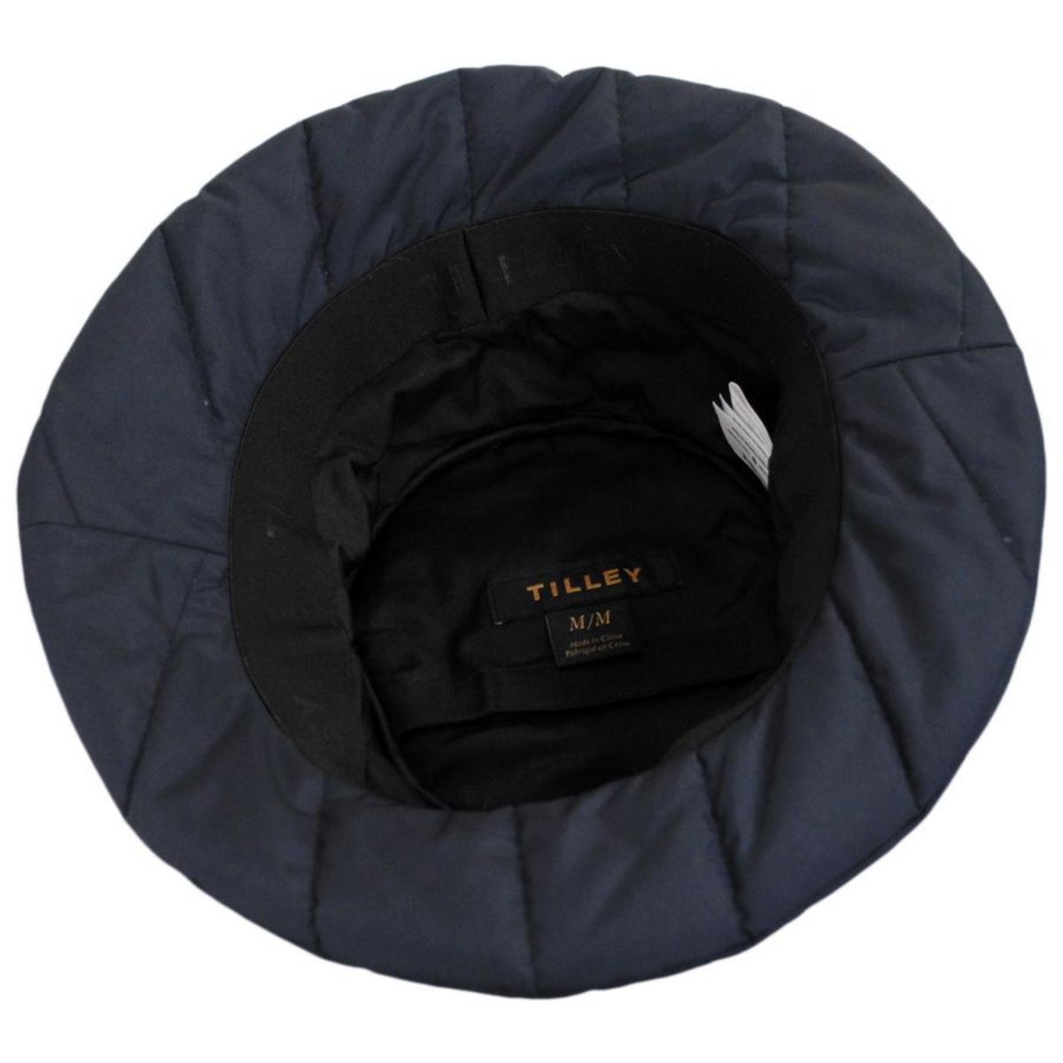 Tilley Endurables | Abbott Thindown Quilted Bucket Hat | 400845 | under | NAVY