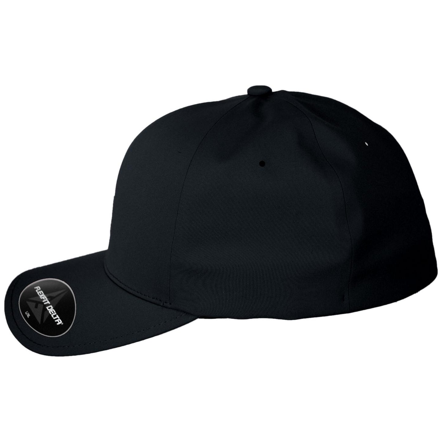 Kangol | Flexfit Delta Tech Fitted Baseball Cap | 201189 | profile | BLACK