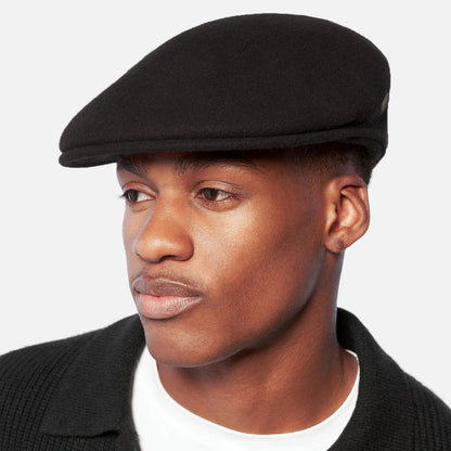 Kangol | Wool 504 Earflap Ivy Cap | 160816 | lsfone | BLACK