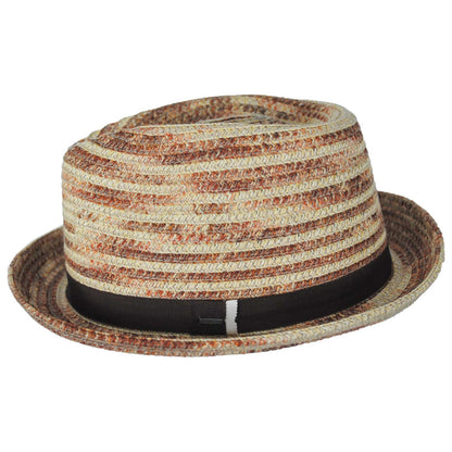 Bailey 1922 | Riggs Toyo Straw Trilby Fedora Hat | 127943 | profile | BROWN