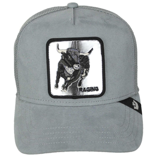 Goorin Bros | Silver Bull Mesh Trucker Snapback Baseball Cap | 200786 | front | GLOSS