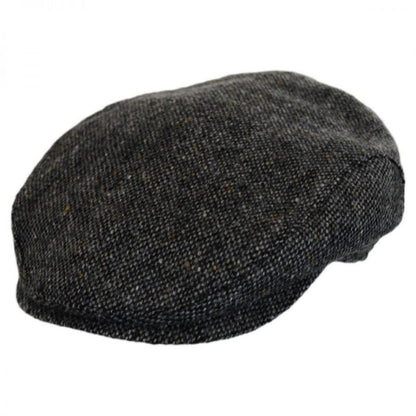Wigens Caps | Magee Tweed Lambswool Ivy Cap | 161934 | lead | DARK GREY